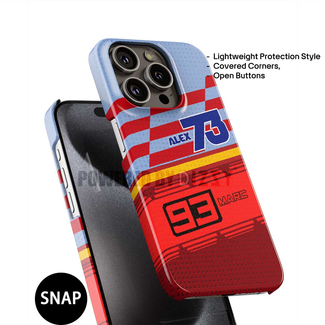 Márquez Brothers Ducati Tribute Phone Case – Dual Racer Design (for Samsung)