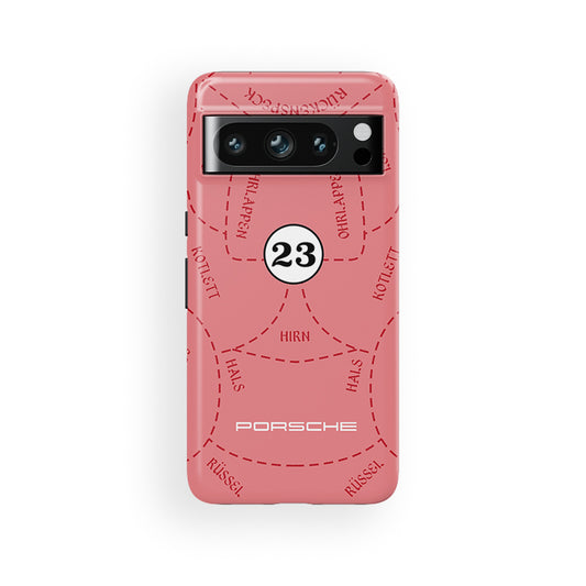 Sleek & Tough: Porsche 911 RSR Pink Pig Phone Case