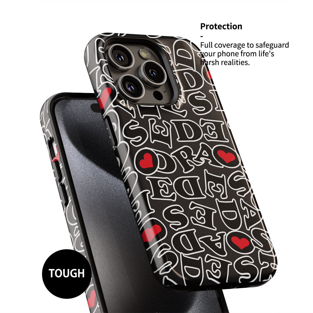 Coque de téléphone Tadej Pogacar 2024 Giro d'Italia en maillot rose par DIZZY