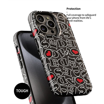 Coque de téléphone Tadej Pogacar 2024 Giro d'Italia en maillot rose par DIZZY