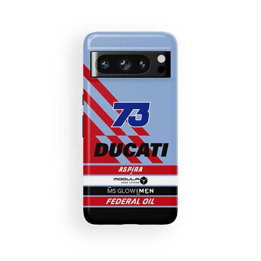 Alex Márquez # 73 Gresini Racing Livery Funda para teléfono Google de DIZZY