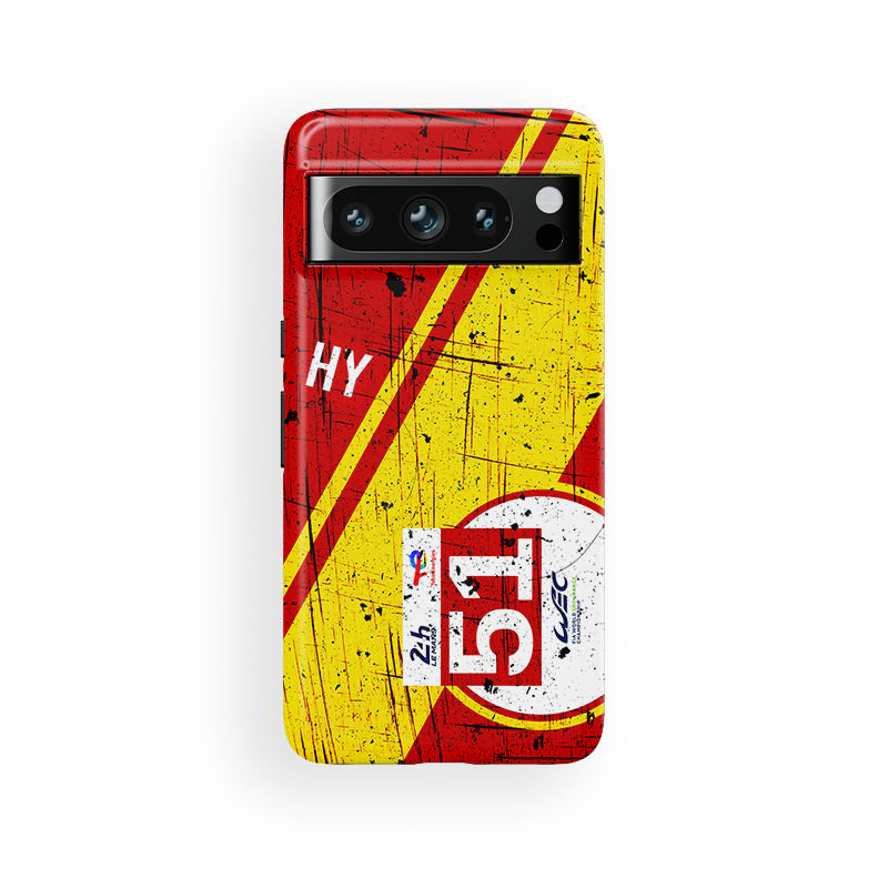 PORSCHE 963 LMDH 2023, livrée 75ème Le Mans Coque Pour Téléphone