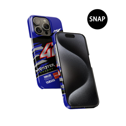 Alex Rins #AR42 Yamaha MotoGP 2024 Livery Phone Case by DIZZY