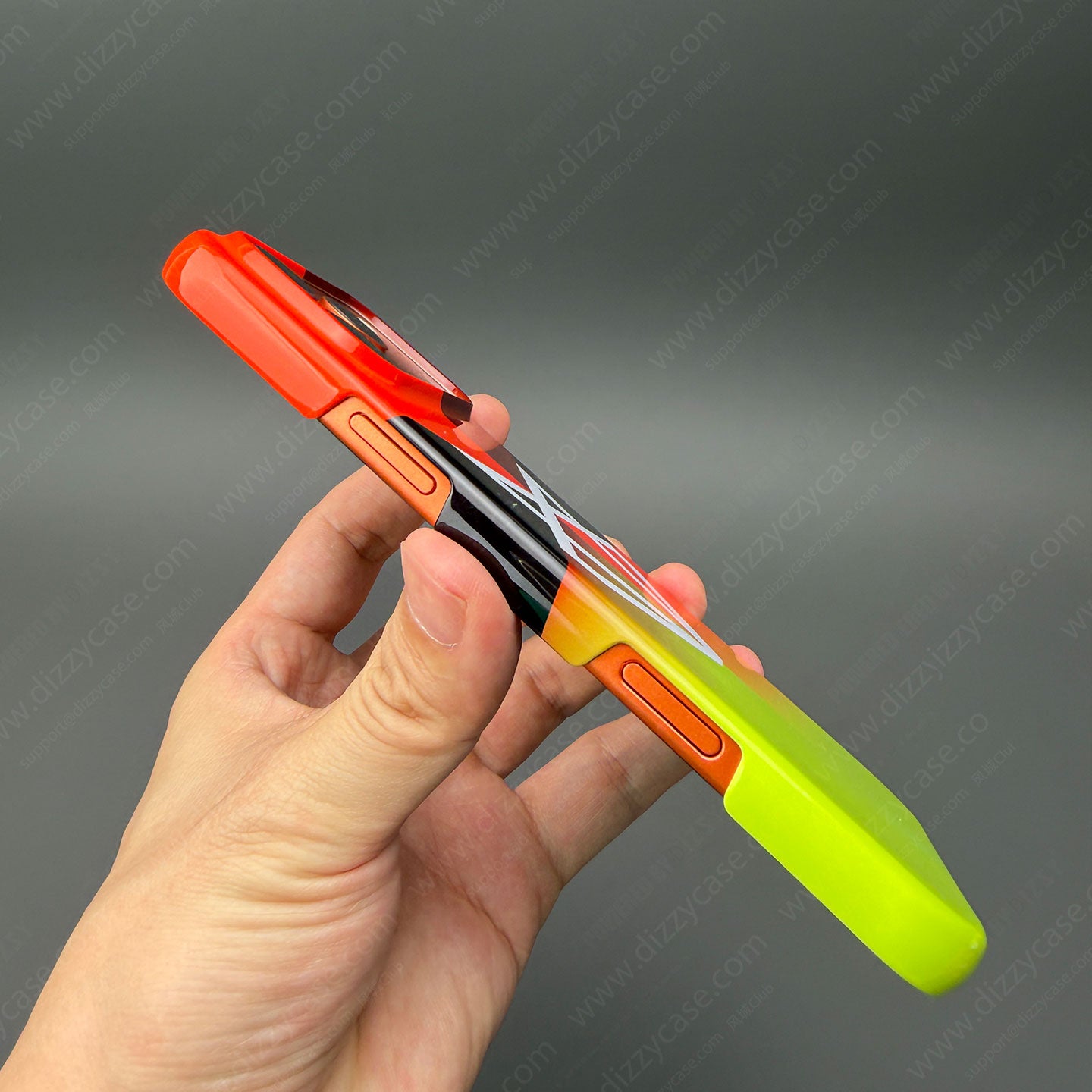 Coque de téléphone Tadej Pogacar 2024 Dual Triumph jaune et rose en jersey par DIZZY