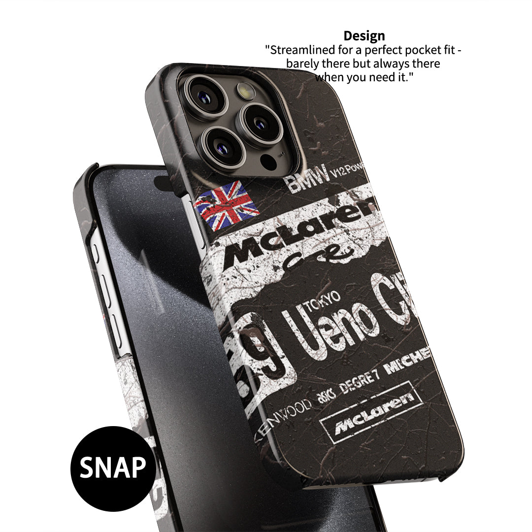 McLaren F1 GTR 1995 Le Mans Winner iPhone Case – Racing Legacy for Apple