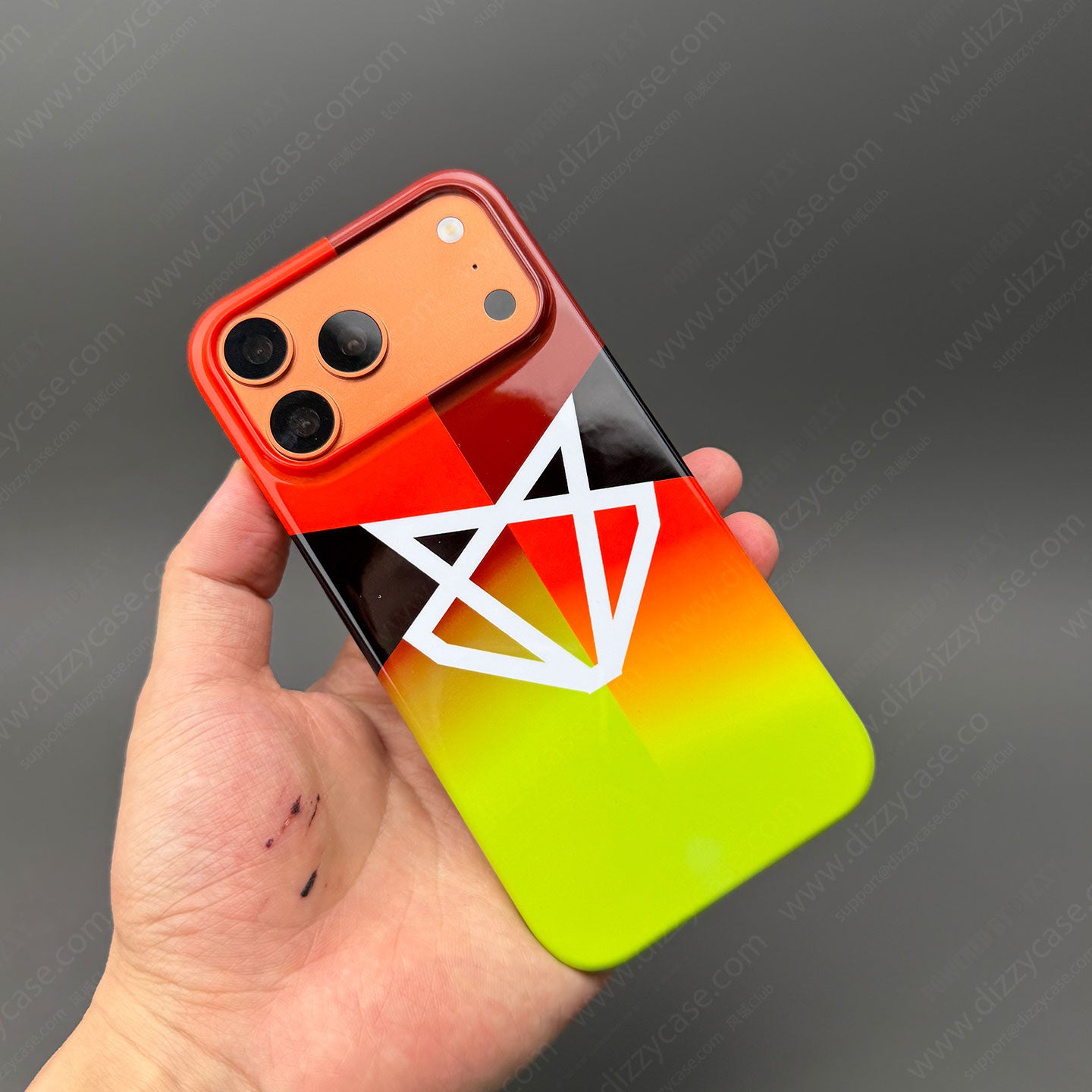 Coque de téléphone Tadej Pogacar 2024 Dual Triumph jaune et rose en jersey par DIZZY