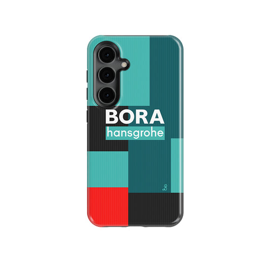 BORA - Funda para teléfono SAMSUNG con los colores del equipo ciclista de hansgrohe