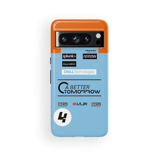 Gulf Livery Case - McLaren x Norris for Google, OnePlus, Xiaomi