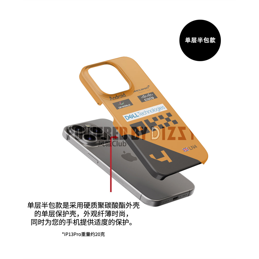 McLaren MCL38 Lando Norris 2024 Livery Samsung Phone Case
