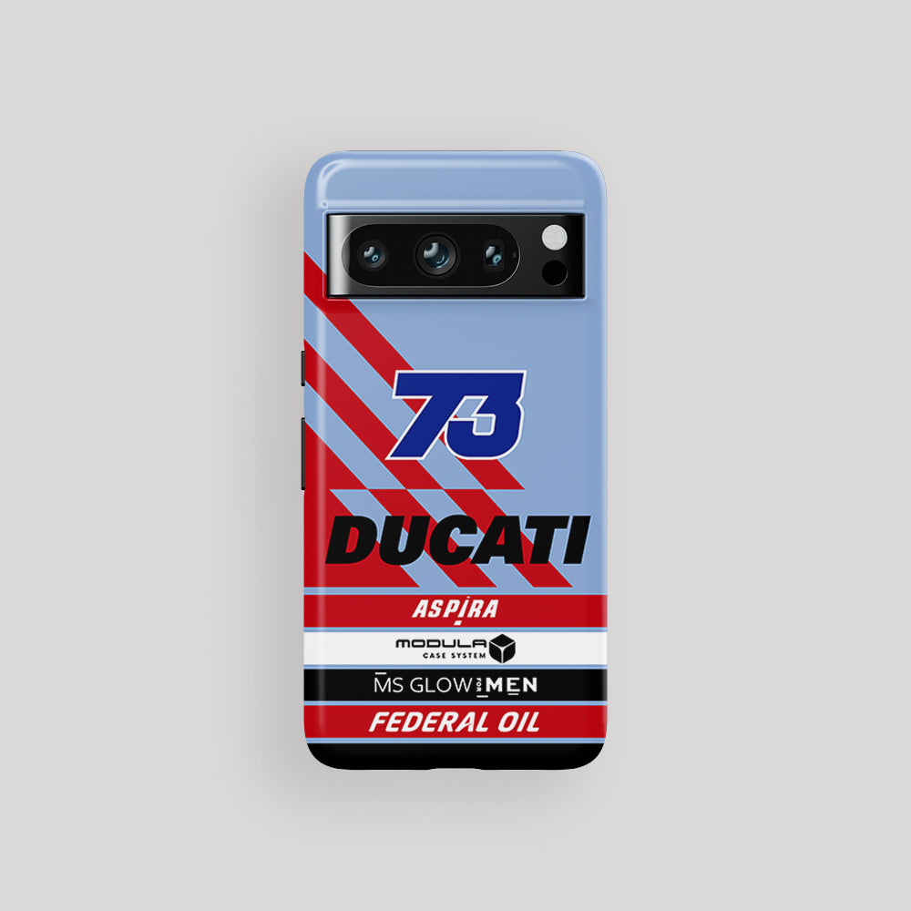 Alex Marquez #73 Gresini Racing Livery Google Phone Case by DIZZY