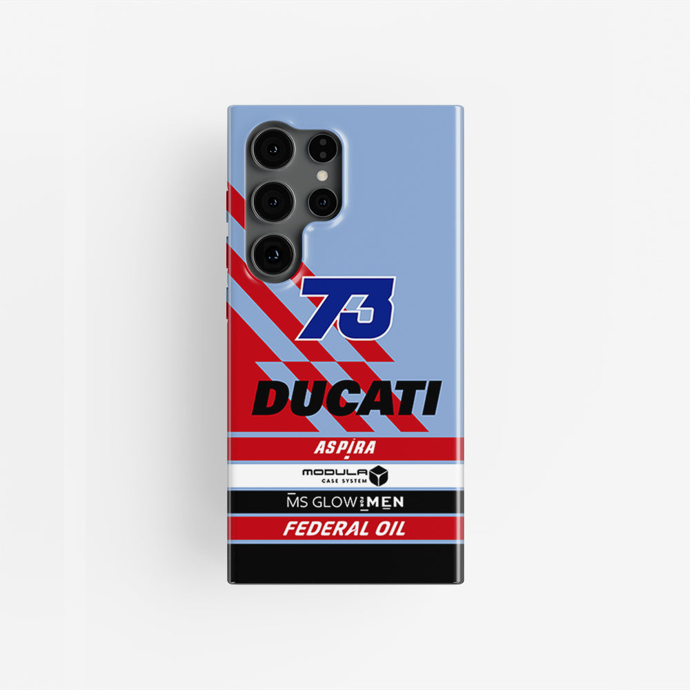 Alex Marquez #73 Gresini Racing Livery SAMSUNG Phone Case by DIZZY