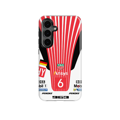 Porsche 963 LMDh No.6 Phone Case: Bold Racing Style & Protection