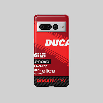 2024 Ducati Team MotoGP Livery Google Phone Case by DIZZY