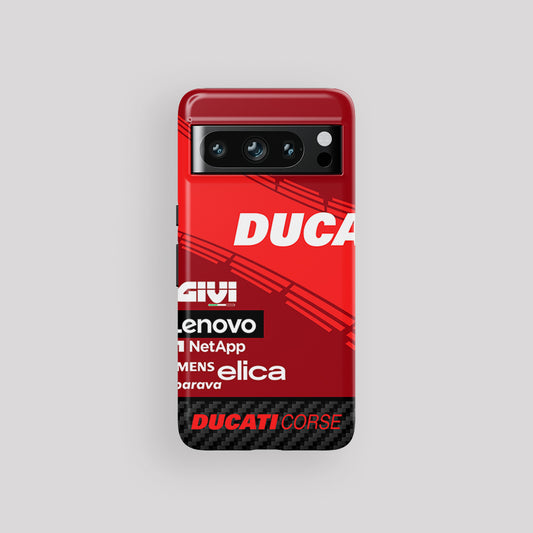 2024 Ducati Team MotoGP Livery Google Phone Case by DIZZY