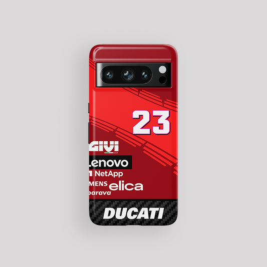 2024 Ducati Enea Bastianini #EB23 MotoGP Livery Google Case by DIZZY