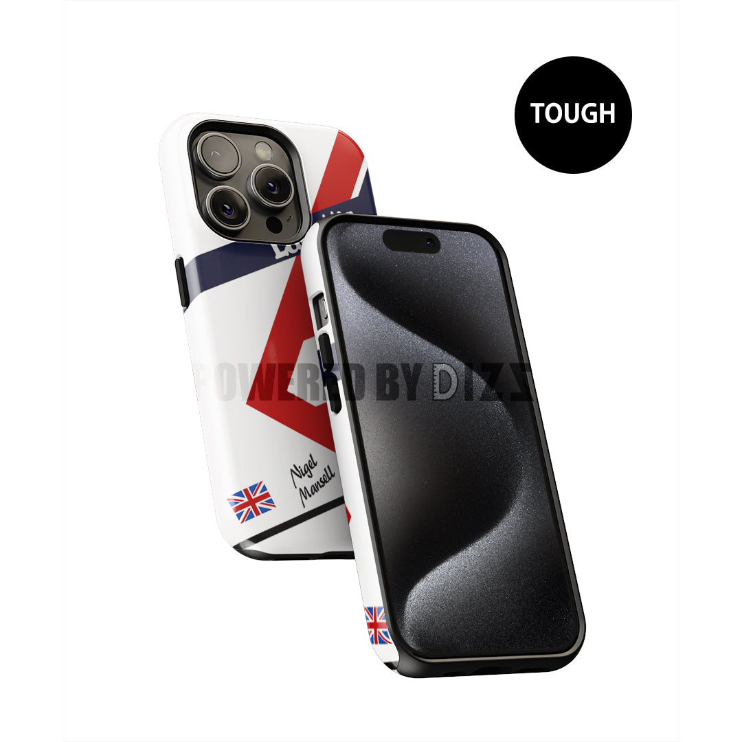 Legendary F1 Helmet Case – Nigel Mansell Apple iPhone-Compatible