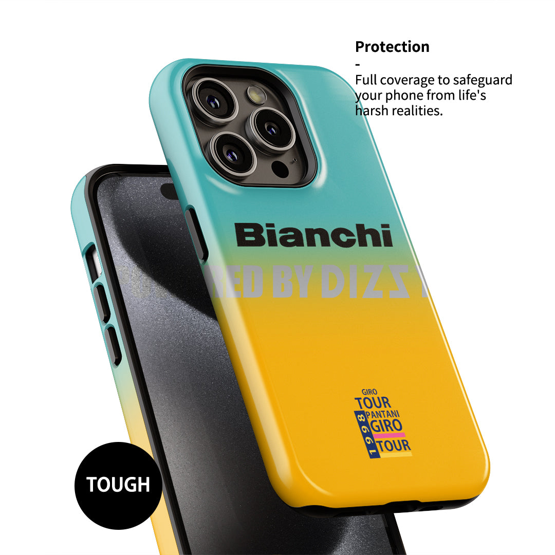 Bianchi Pantani 20th Anniversary Bike 1998 Livery Phone Case