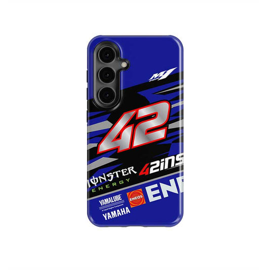 Alex Rins #AR42 Yamaha MotoGP 2024 Livrée SAMSUNG Coque pour téléphone par DIZZY