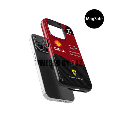 Protégez votre téléphone avec style avec les coques de téléphone Scuderia Ferrari F1-75 Livery