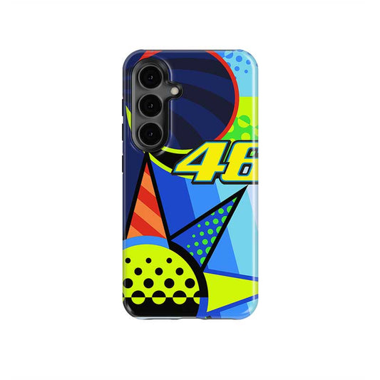 Celebrate Valentino Rossi with the Winter Test 2020 Helmet Phone Case