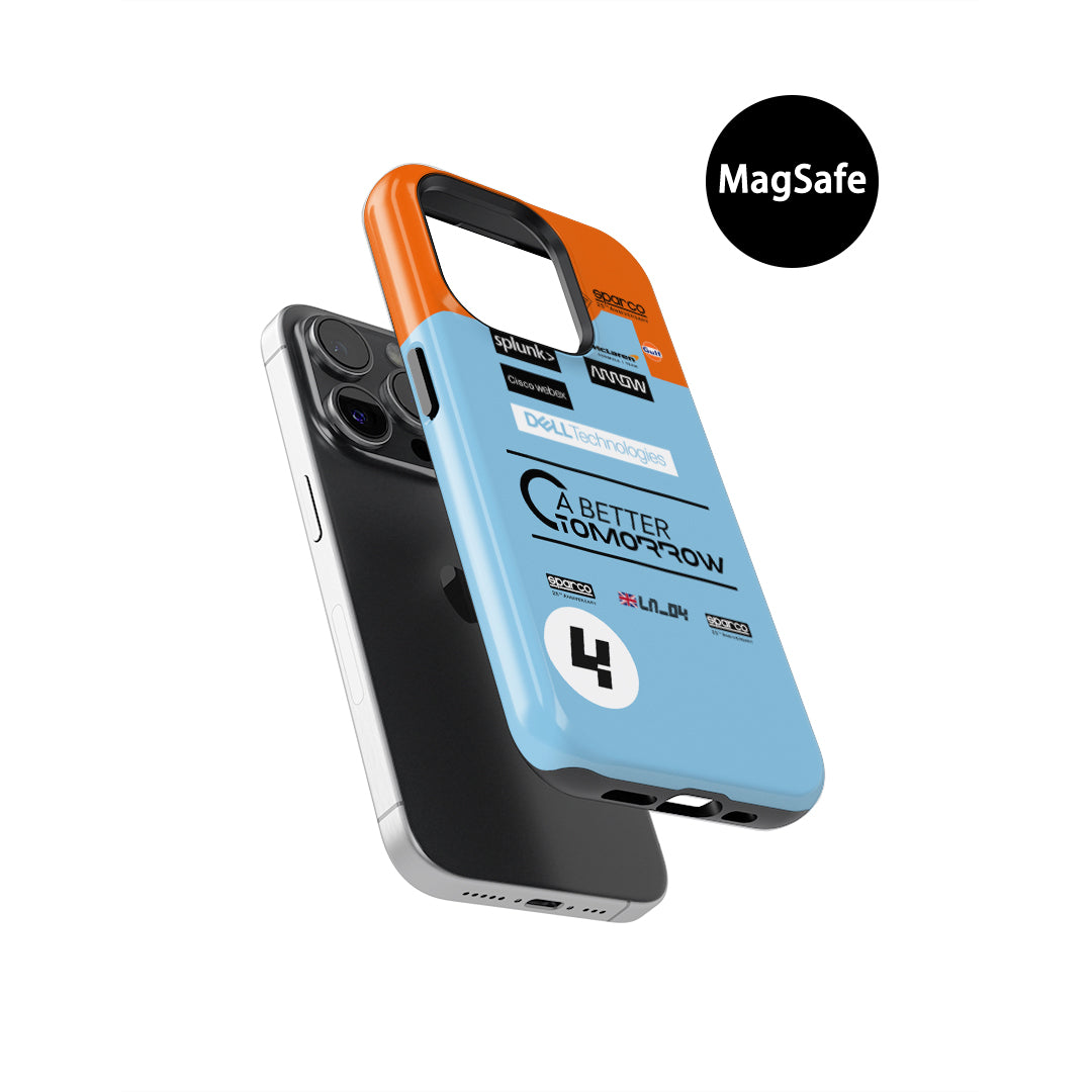 Gulf Livery Case - McLaren x Norris for Google, OnePlus, Xiaomi