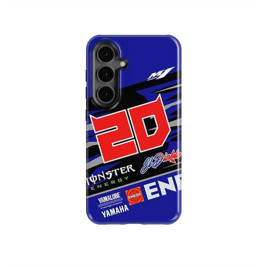 Fabio Quartararo #FQ20 Yamaha MotoGP 2024 Livrée SAMSUNG Coque pour téléphone par DIZZY