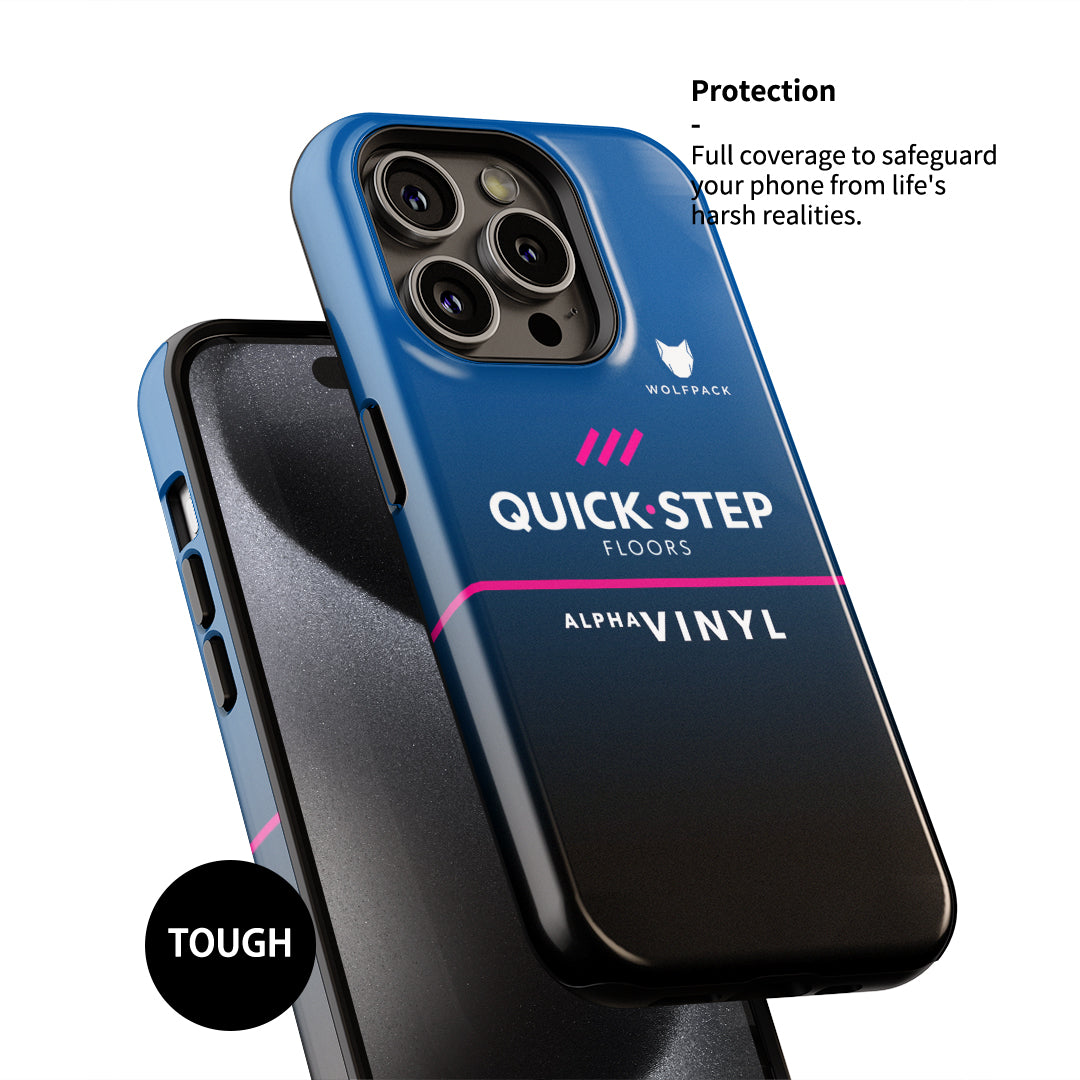 Ultimate Protection with Quick-Step Cycling Livery Phone Case