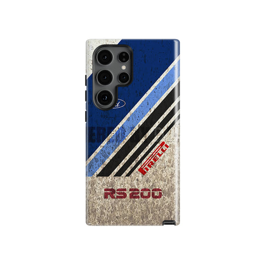 1985 Ford RS200 Group B Mud livery by Google Phone Case