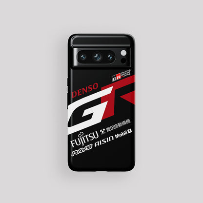 Toyota Gazoo Racing 24h Le Mans Livery Google Phone Case by DIZZY