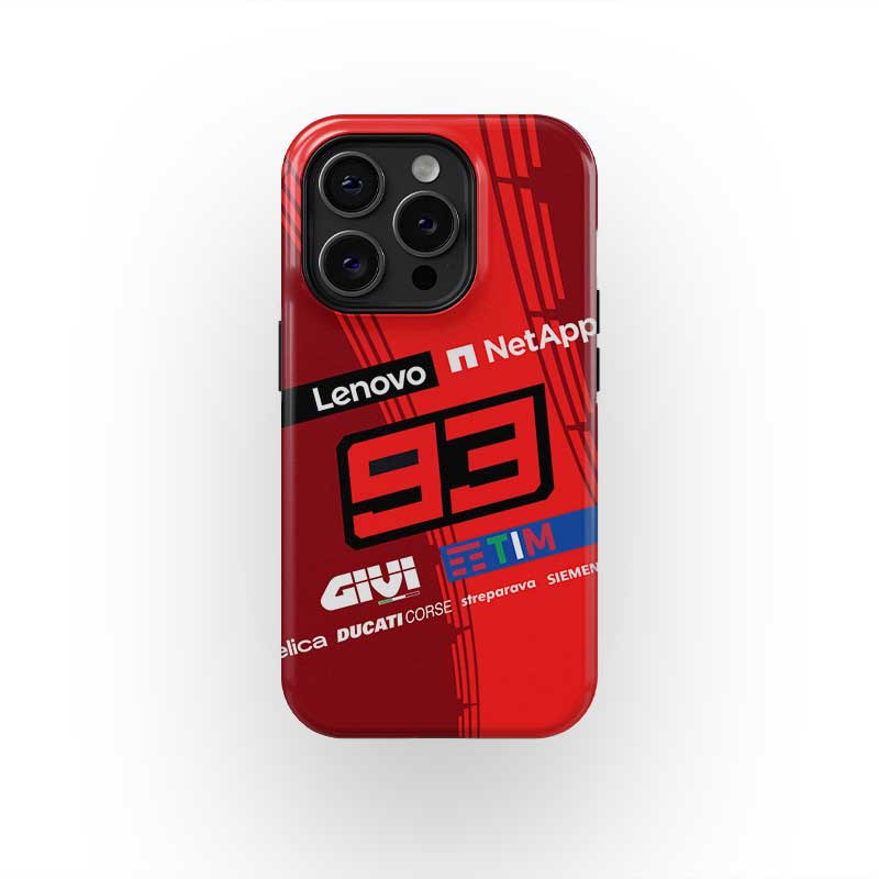 Marc Márquez 93 Ducati Racing iPhone Case – DIZZY CASE Marc Márquez 93 Ducati Racing iPhone Case – DIZZY CASE