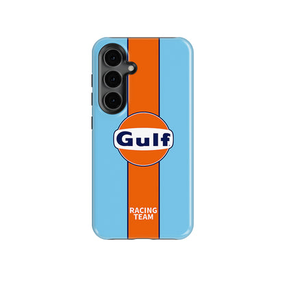 Gulf Racing Livery Samsung Case – Iconic Racing Style for Galaxy