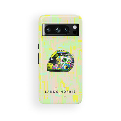 Lando Norris F1 Silverstone 2024 Animated Helmet Case – Google, OnePlus, Huawei, Xiaomi