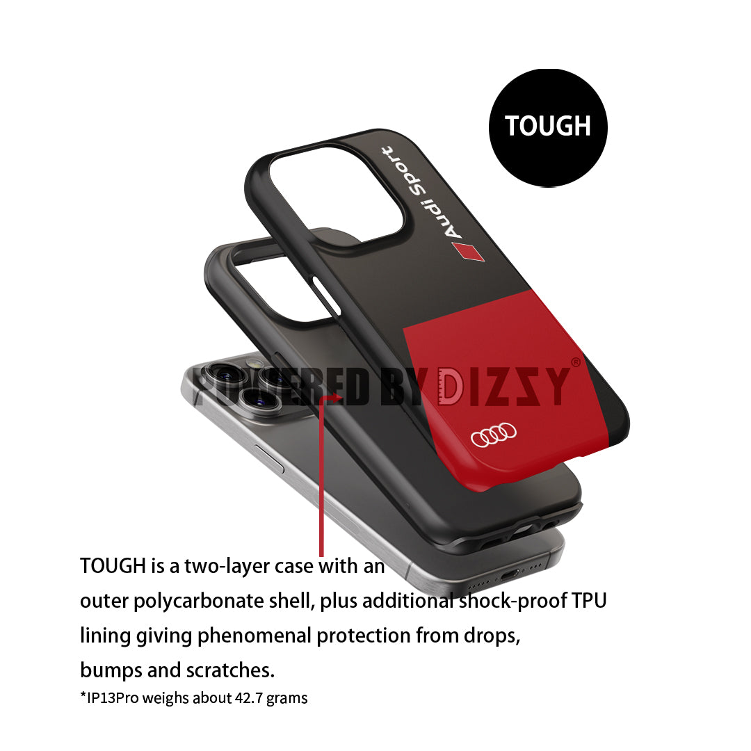 Audi Logo Livery Phone Case – Sleek and Stylish Protection