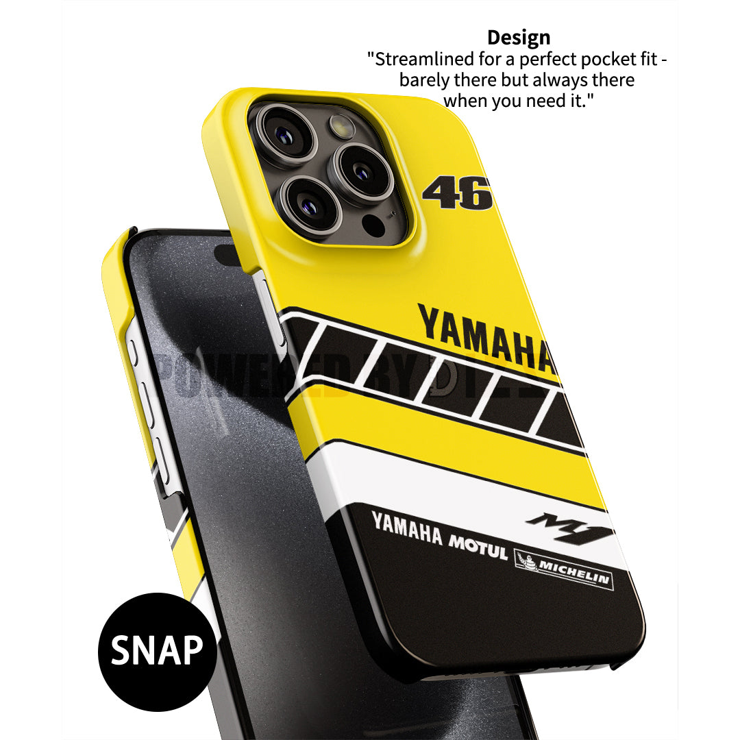 Valentino Rossi VR46 Yamaha M1 Heritage Edition librea Fundas para teléfono| MAREADO - Para iPhone y Samsung