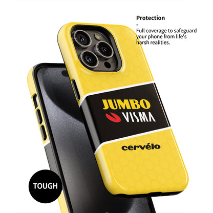 Livrée cycliste Team Jumbo-Visma Coques et housses pour téléphone | VERTIGINEUX