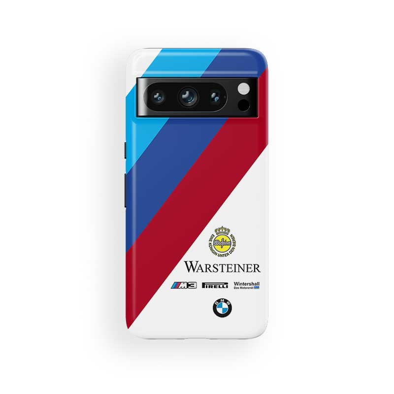 1986 BMW M3 E30 DTM WARSTEINER livrée par Google Coque pour téléphone