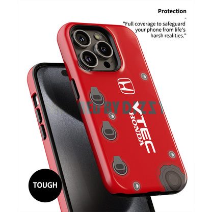 Premium Protection Phone Cases with Honda D15B7 Design