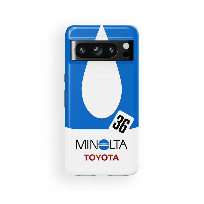 1988 MINOLTA Toyota 88C-V livrée par Google Coque Pour Téléphone