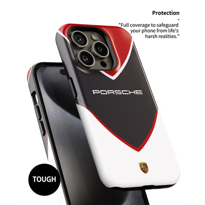 PORSCHE 963 LMDH 2023, livrée 75ème Le Mans Coque Pour Téléphone