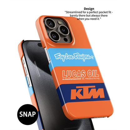 MXGP TLD Lucas Oil KTM Livery Phone Case – Ultimate Racing Style