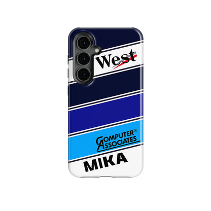 Samsung Galaxy F1 Case - Mika Häkkinen Helmet Design