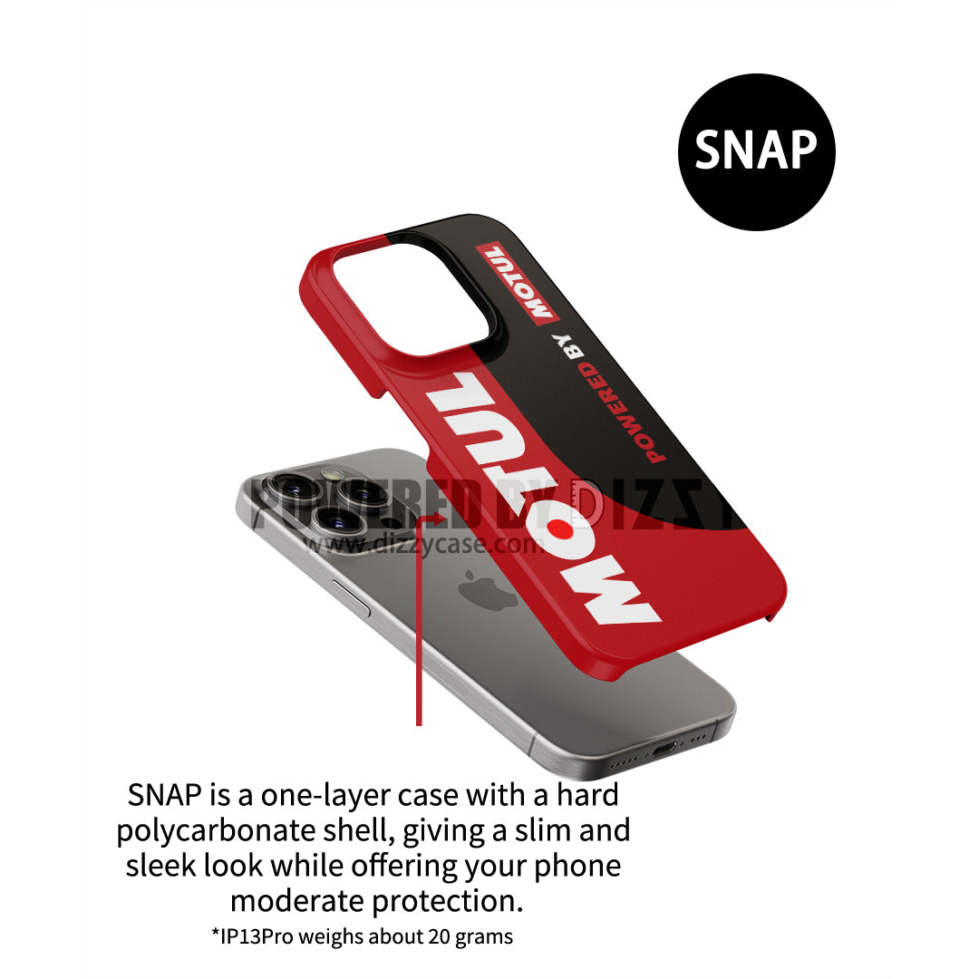 MOTUL Logo Phone Case – Iconic Style for Racing Fans