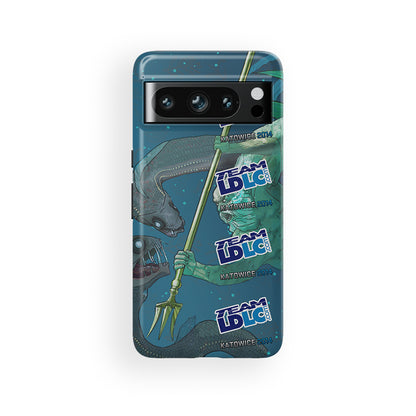 CSGO / CS2 - M4A4 | Poseidon Skin | Team LDLC.com | Katowice 2014 Sticker Phone Case