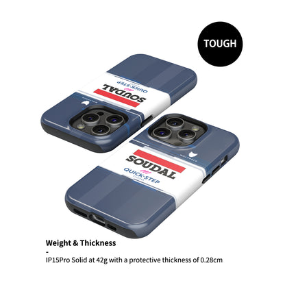 Celebrate Cycling Success with the Soudal Quickstep 2023 Phone Case