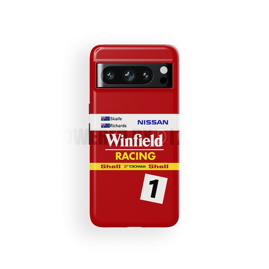 1992 Winfield Racing Nissan GT-R32 Livery  For Google Phone case