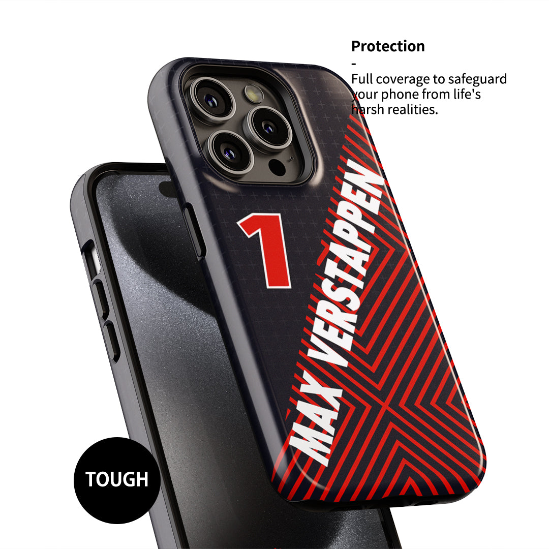 Max Verstappen F1 Racing Phone Case – Sleek Protection