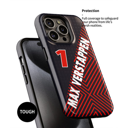 Max Verstappen F1 Racing Phone Case – Sleek Protection