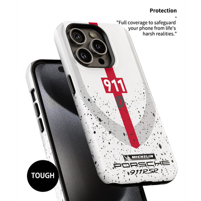 Fundas y cubiertas para teléfono con librea Porsche 911 RSR 2019 RACE | MAREADO - Para iPhone y Samsung