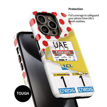 Fundas y carcasas para teléfono UAE Team Emirates Tadej Pogacar 2021 Tour de Francia | MAREADO