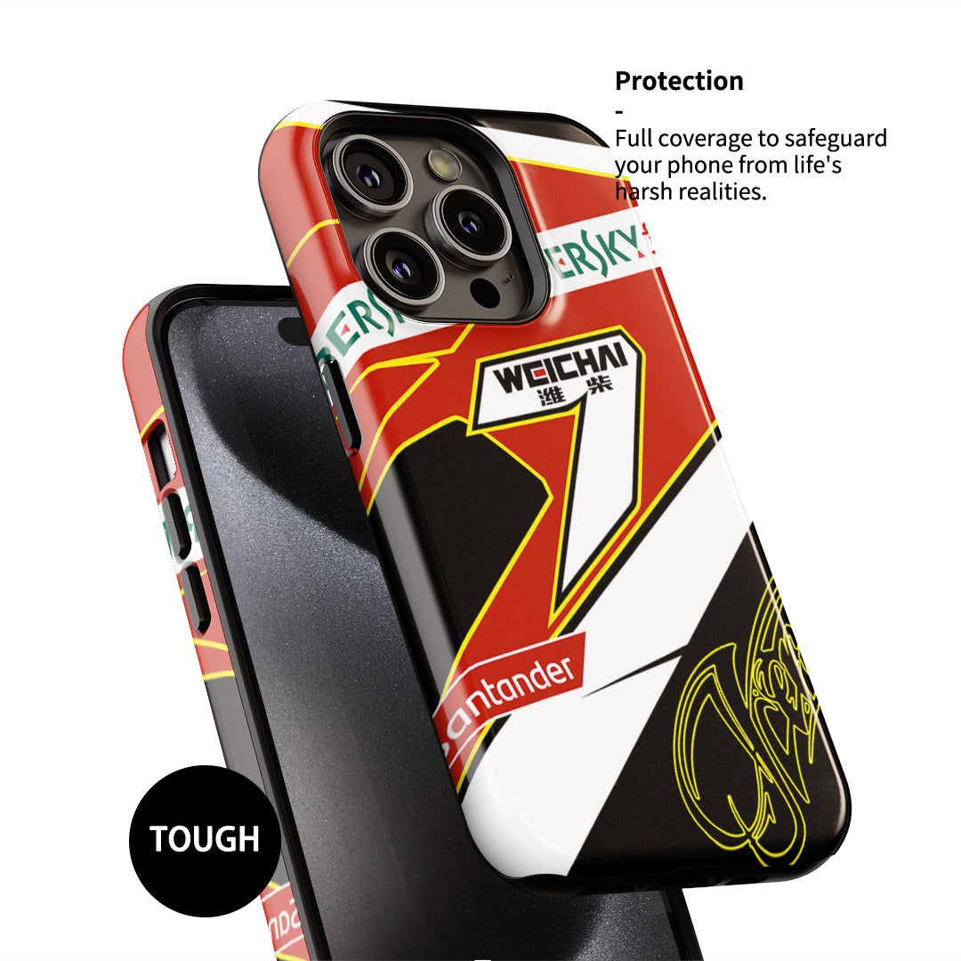 Iconic 2014 Kimi Helmet Design Phone Case for Apple